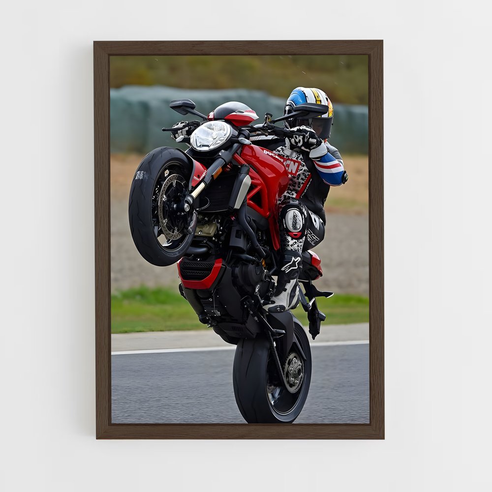 Poster Monstre Étonnant – affiche Ducati (vue 5)